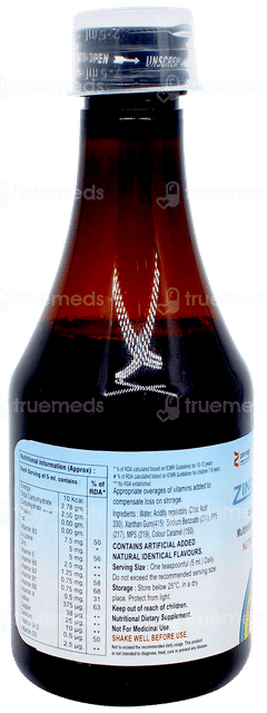 Zindervit Syrup 200ml