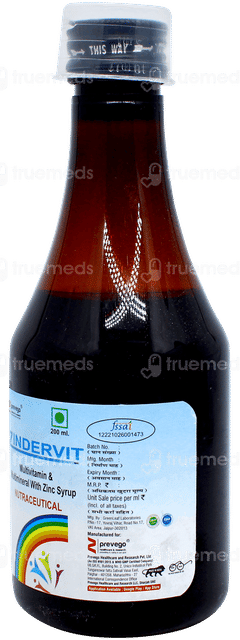 Zindervit Syrup 200ml