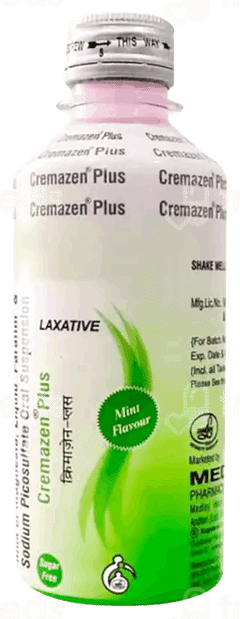 Cremazen Plus Mint Flavour Sugar Free Suspension 225Ml