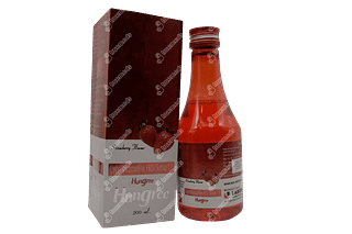 Hungree Strawberry Flavour Syrup 200ml