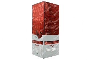 Hungree Strawberry Flavour Syrup 200ml