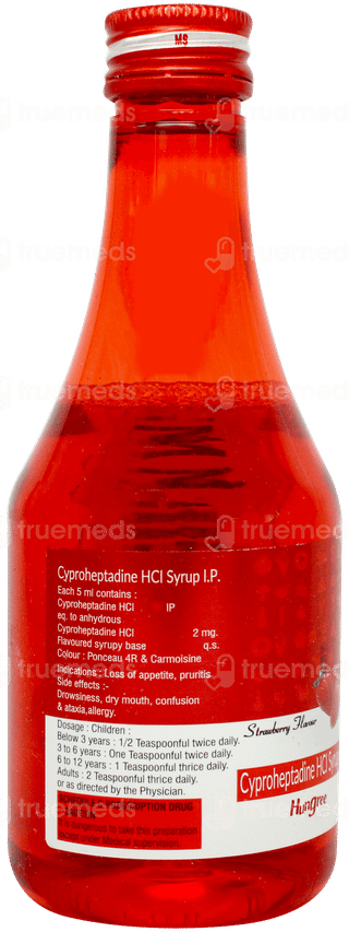 Hungree Strawberry Flavour Syrup 200ml