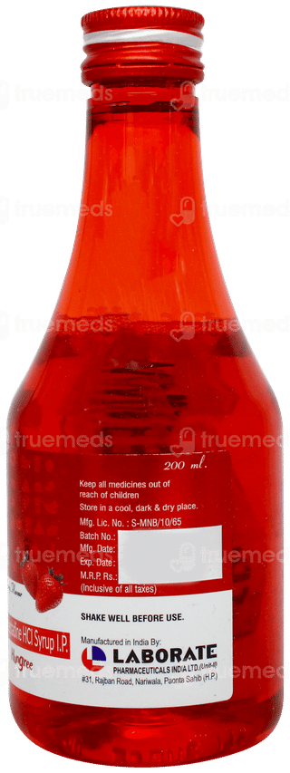 Hungree Strawberry Flavour Syrup 200ml