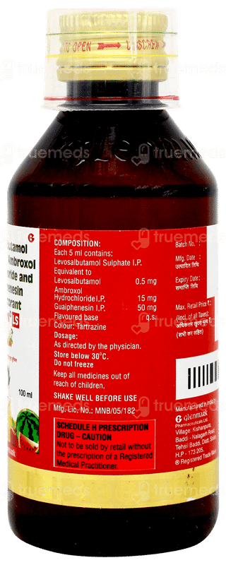 Ascoril Ls Junior Expectorant 100ml
