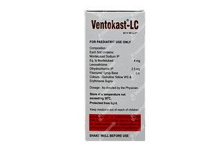 Ventokast Lc 4/2.5 MG Syrup 60 ML