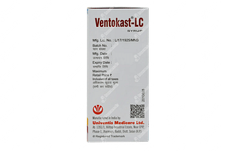 Ventokast Lc 4/2.5 MG Syrup 60 ML