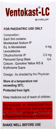 Ventokast Lc Syrup 60Ml
