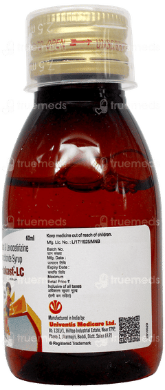 Ventokast Lc Syrup 60Ml