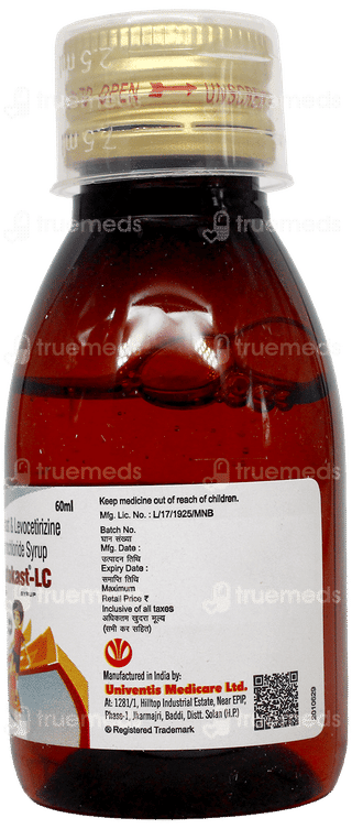 Ventokast Lc Syrup 60Ml