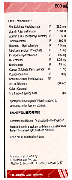 Amco Z Syrup 200Ml