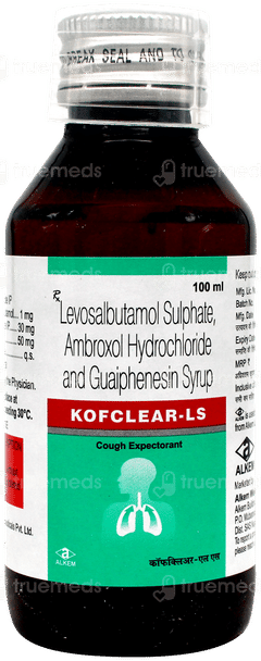 Kofclear Ls Expectorant 100Ml Kofclear Ls Expectorant 100Ml
