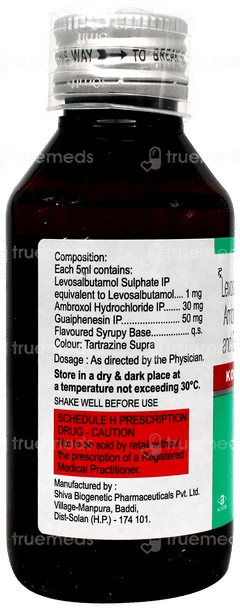 Kofclear Ls Expectorant 100Ml Kofclear Ls Expectorant 100Ml