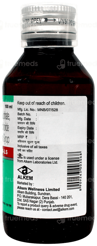 Kofclear Ls Expectorant 100Ml