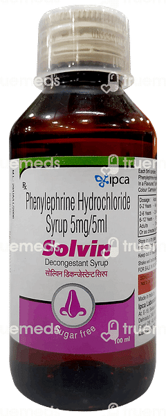 Solvin Sugar Free Syrup 100ml