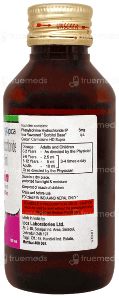 Solvin Sugar Free Syrup 100ml