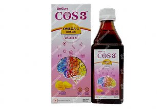 Cos 3 Mango Flavour Sugar Free Syrup 200ml