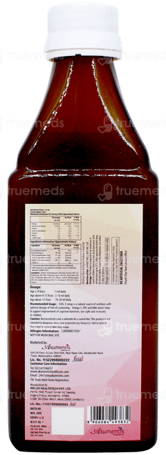 Cos 3 Mango Flavour Sugar Free Syrup 200ml