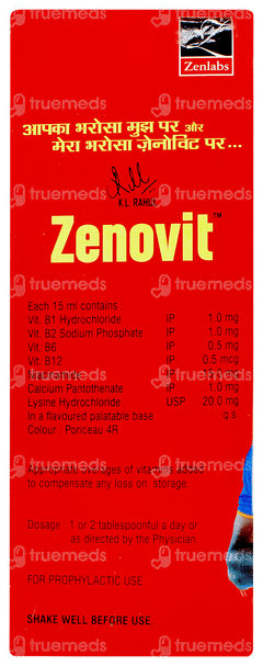 Zenovit Syrup 200ml