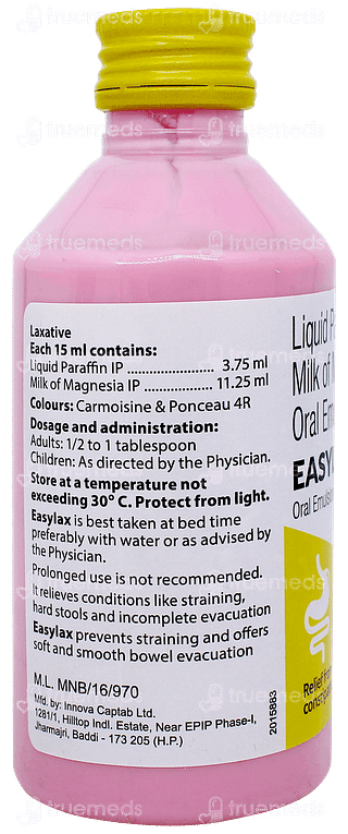 Easylax  3.75/11.25 MG Emulsion 170 ML