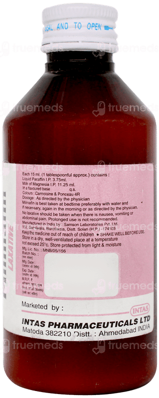 Milmafin Mint Flavour Suspension 170ml