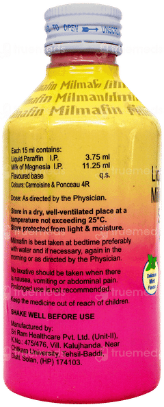 Milmafin Mint Flavour Suspension 170Ml