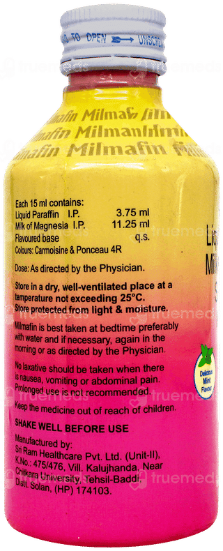 Milmafin Mint Flavour Suspension 170Ml