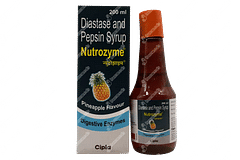 Nutrozyme Pineapple Flavour Syrup 200ml