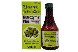 Nutrozyme Plus Cardomom Syrup 200 ML