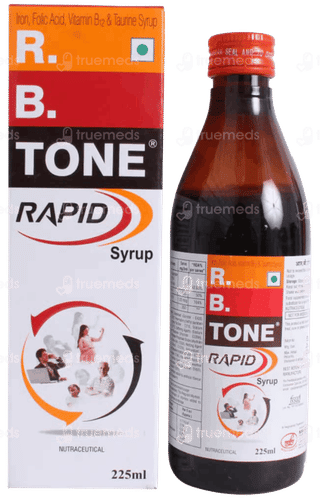 R B Tone Rapid Syrup 225Ml
