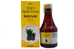 Nutrizyme Pineapple Flavour Syrup 200ml