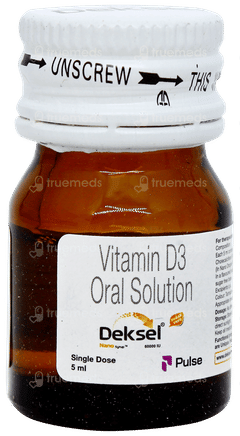 Deksel Nano 60000iu Sugar Free Syrup 5ml