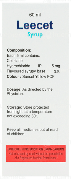 Leecet Syrup 60Ml