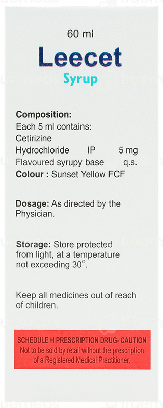 Leecet Syrup 60Ml