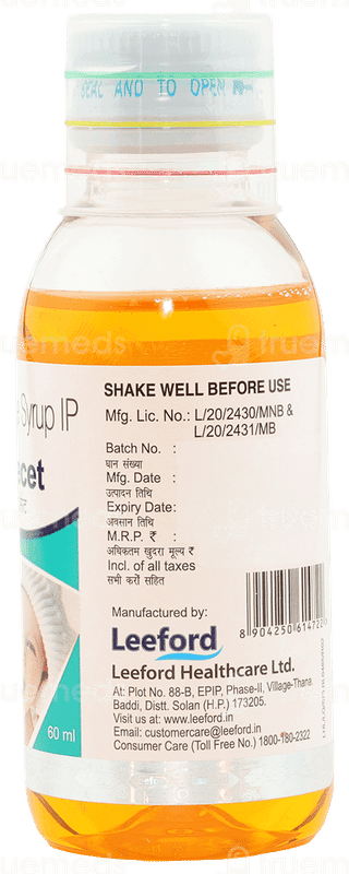 Leecet Syrup 60Ml