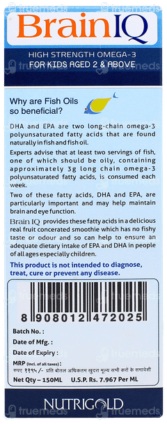 Brain Iq Syrup 150ml