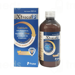Xtracal P Banana Flavour Suspension 200Ml