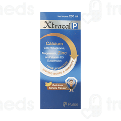 Xtracal P Banana Flavour Suspension 200Ml