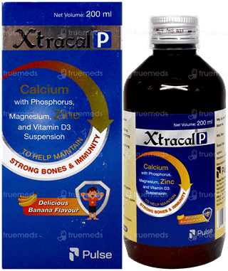 Xtracal P Banana Flavour Suspension 200Ml