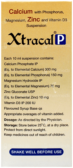 Xtracal P Banana Flavour Suspension 200Ml
