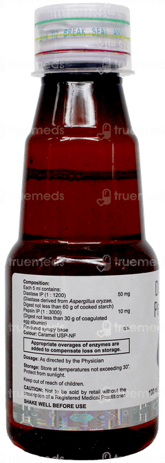 Etazyme Pineapple Flavoured Syrup 100Ml