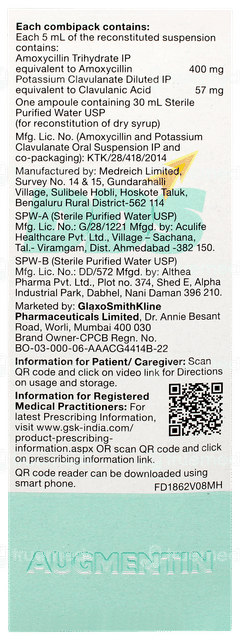 Augmentin Dds Suspension 30ml Augmentin Dds Suspension 30ml