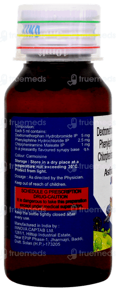 Asthakind Dx Junior Cherry Flavour Syrup 60ml