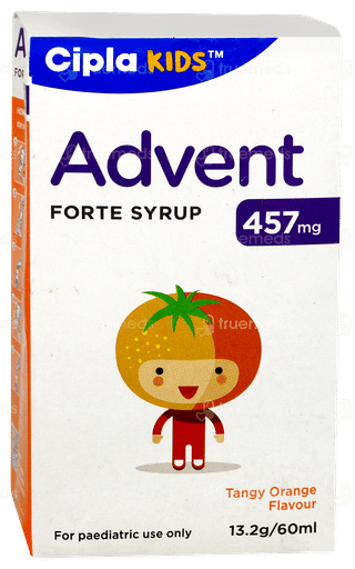 Advent Forte 457mg Tangy Orange Flavour Syrup 60ml