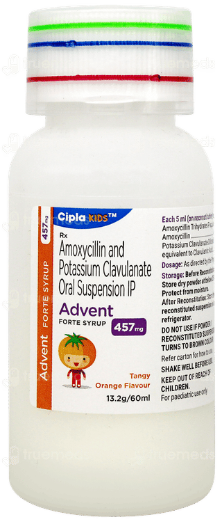 Advent Forte 457mg Tangy Orange Flavour Syrup 60ml