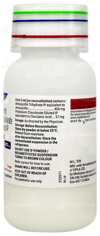 Advent Forte 457mg Tangy Orange Flavour Syrup 60ml