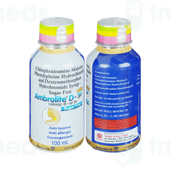 Ambrolite D Sf Syrup 100ml