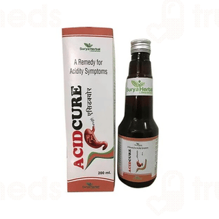 Acidcure 480/25 MG Syrup 170 ML