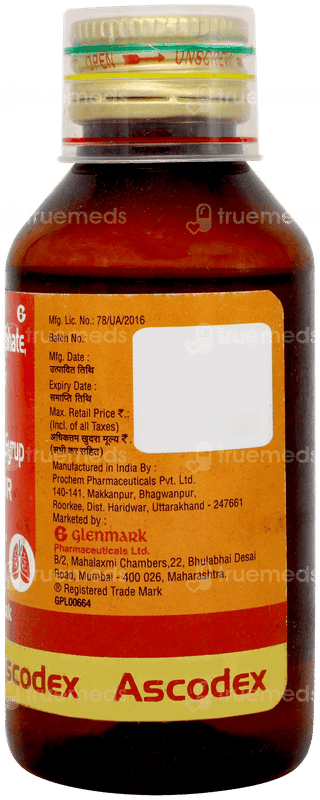 Ascodex Br Syrup 100ml