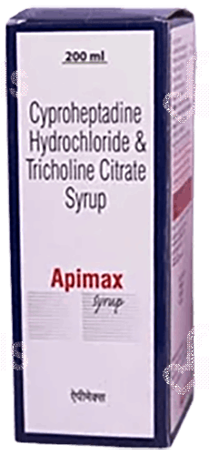 Apimax 2/275Mg Syrup 200Ml