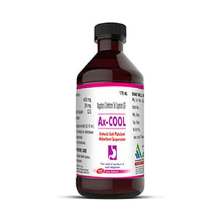 Ax Cool 400/20 MG Syrup 170 ML